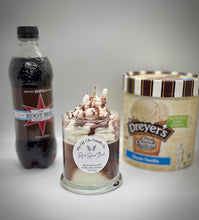 Load image into Gallery viewer, Root Beer Float 10 Oz Dessert Candle
