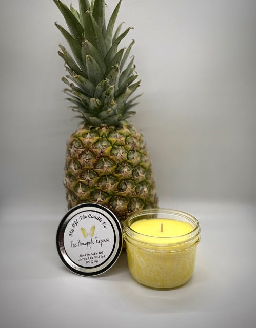 The Pineapple Express 7 Oz Mason Jar